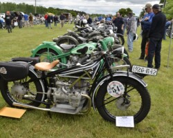 Sunday Show: 1926 BMW R42 A row of restored pre-war BWM R series motorcycles.