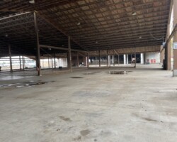 Northwest corner of building looking south